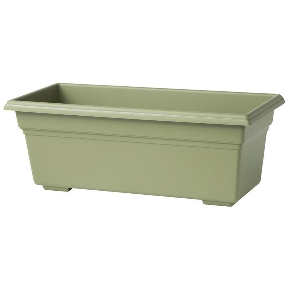 WINDOW BOX 24IN GREEN