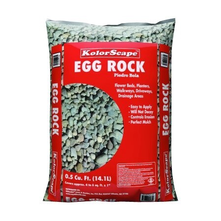 EGG ROCK 1-2IN WHITE