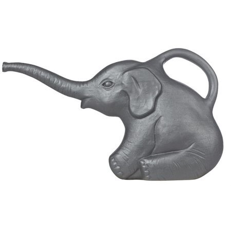 ELEPHANT WATERING CAN GRAY 2QT