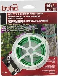 TWIST TIE DISPENSER W/CUTTER 66FT