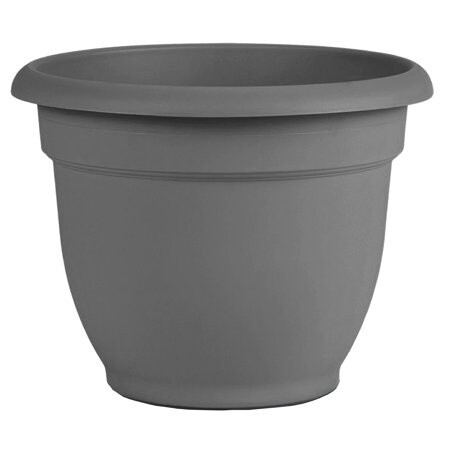 FLOWER POT 20IN CHARCOAL
