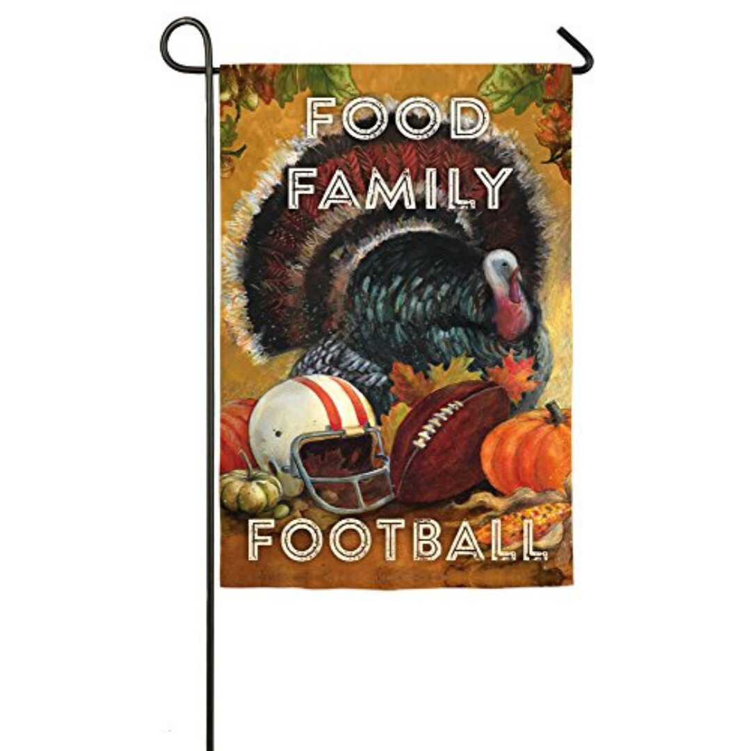 FOOD FAMILY FOOTBALL FLAG