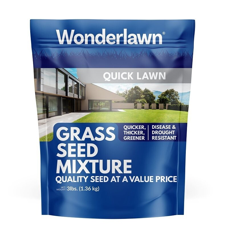 QUICK LAWN GRASS SEED 3LB