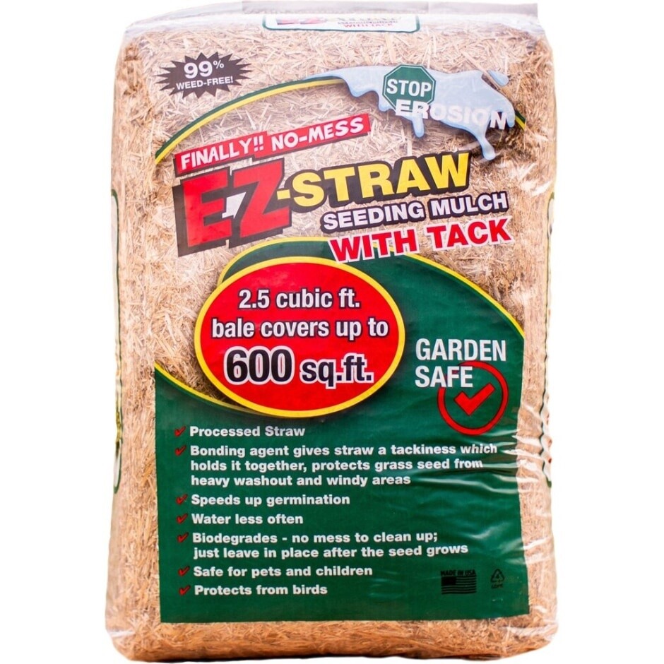 GROUND COVER 2.5CUFT EZ STRAW