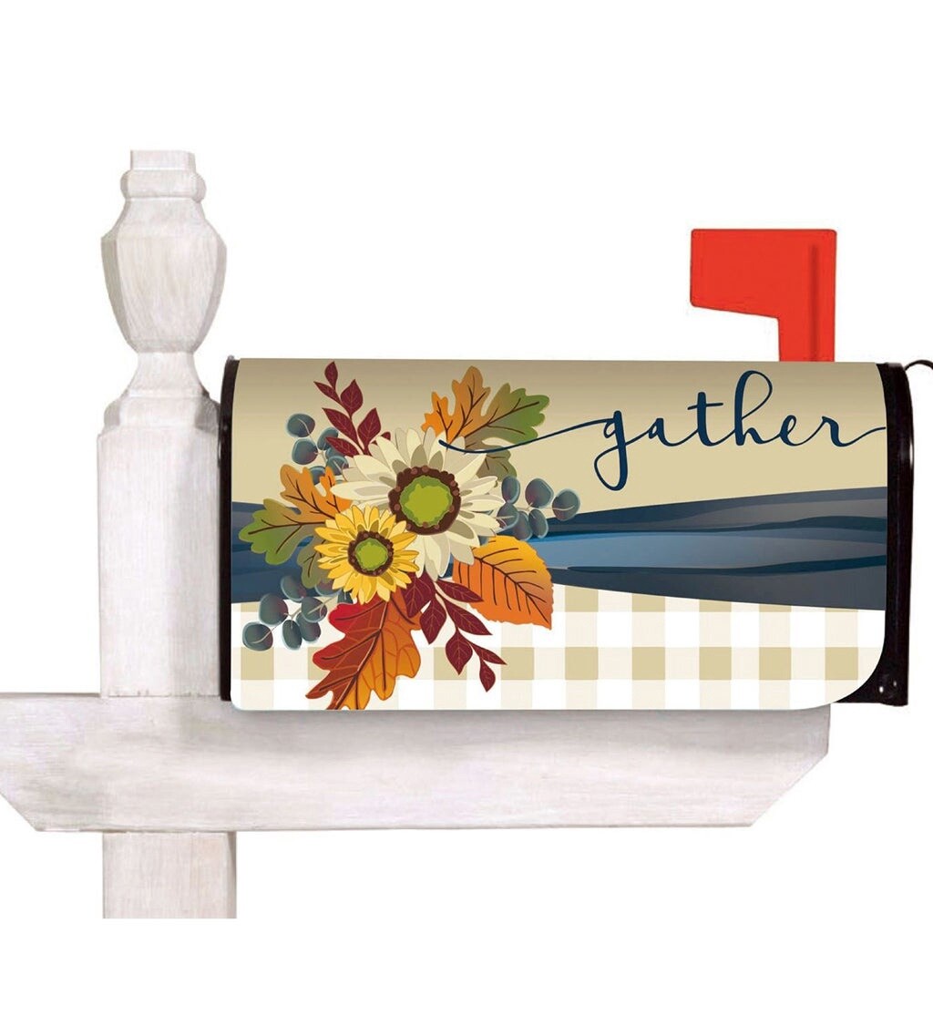 MAILBOX COVER FALL FLORAL GATHER