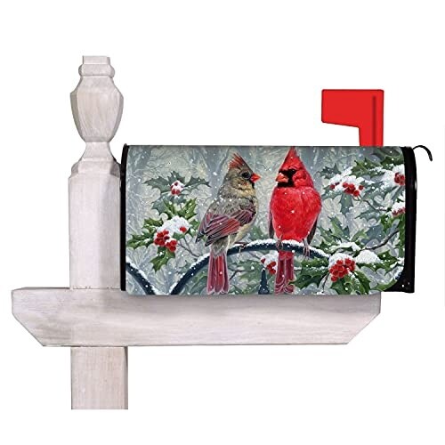 MAILBOX COVER WINTER PEACE