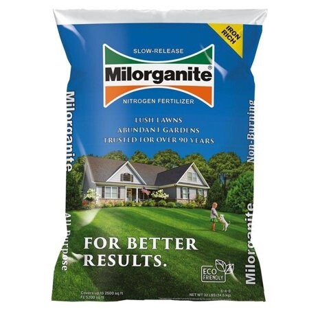 MILORGANITE 32LB 2.5M (2500-SQFT) 6-4-0