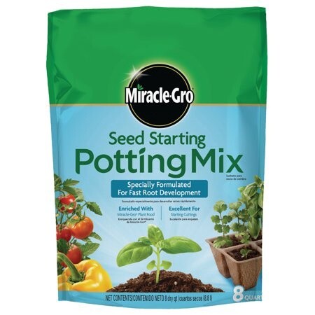 MIRACLE-GRO SEED STARTER 8QT