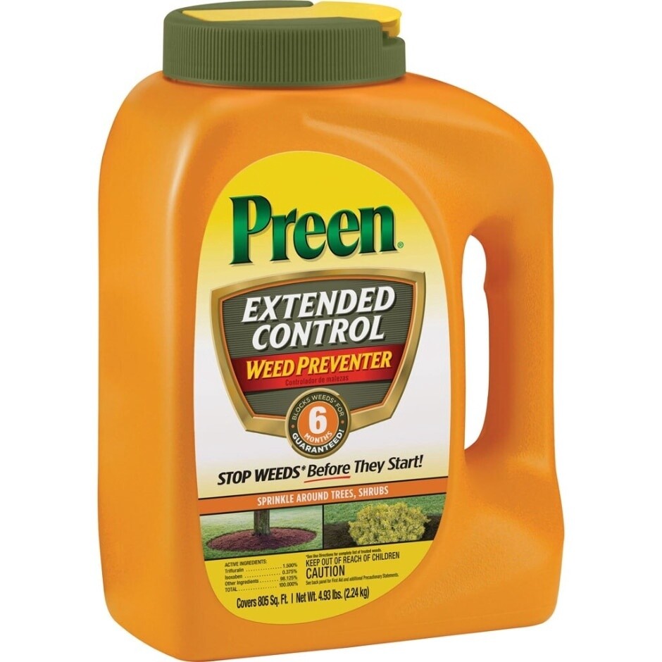 PREEN EXTENDED CONTROL WEED PREVENTER 4.93LB (805-SQFT)