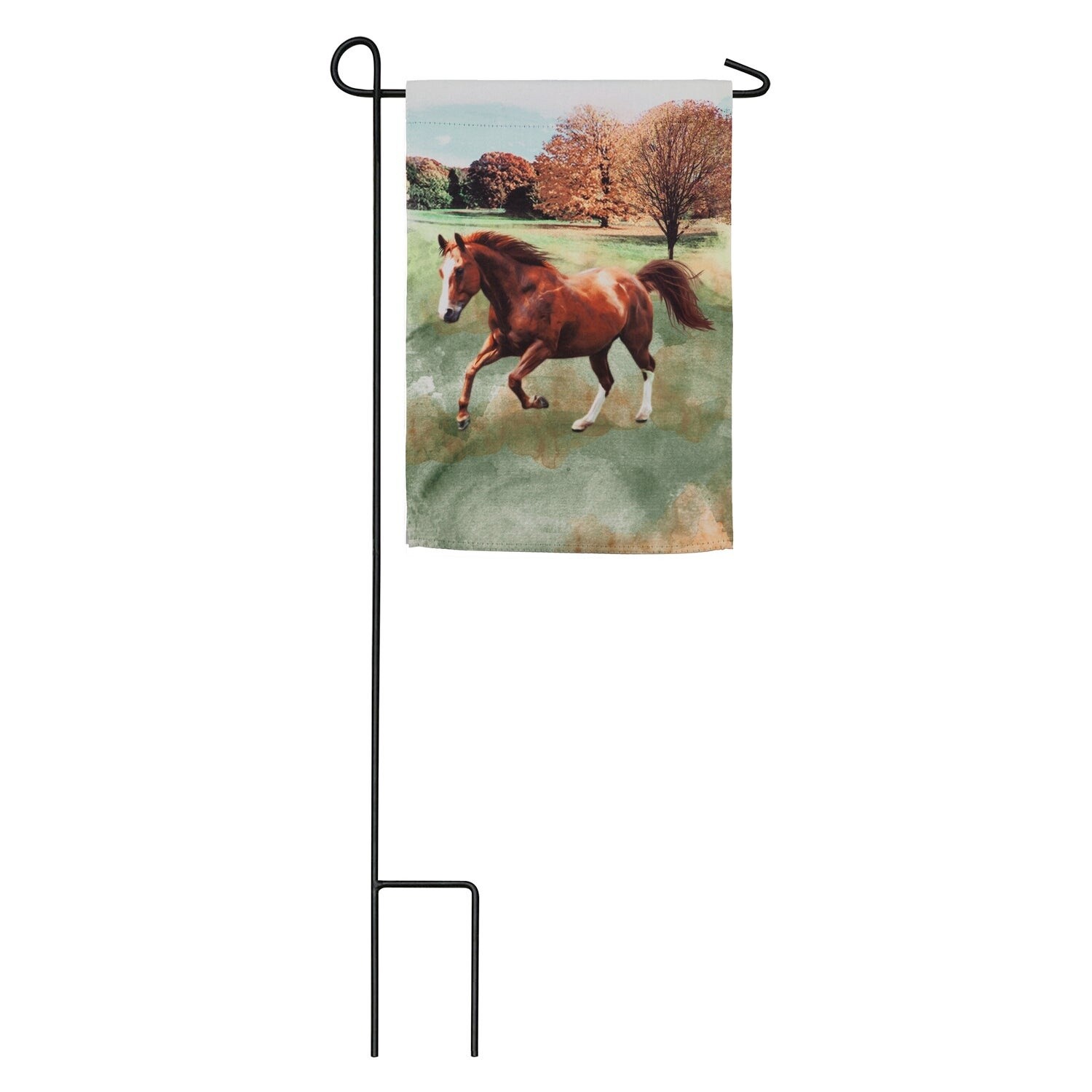 RUNNING HORSE FLAG