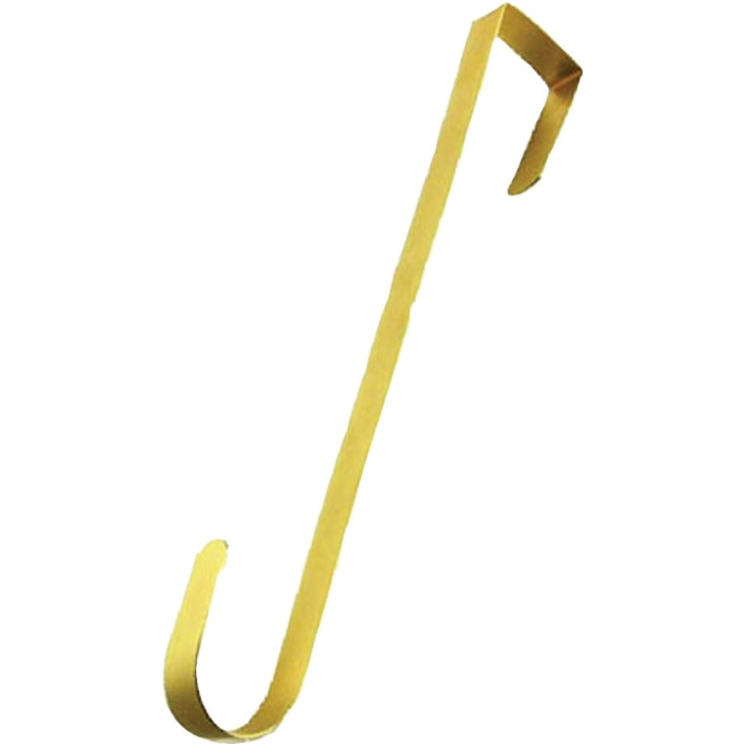 WREATH HANGER BRASS