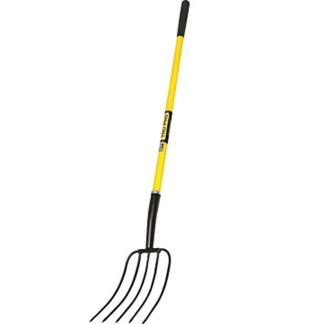 MANURE FORK 5-TINE FIBERGLASS HANDLE