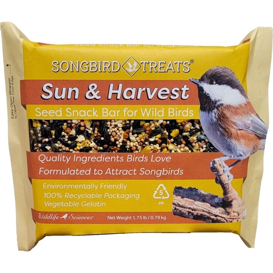 SONGBIRD TREATS CAKE SUN HARVEST 1.75LB
