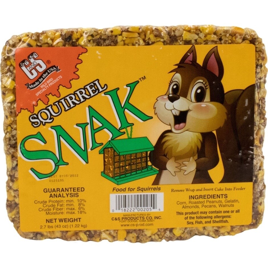 SQUIRREL SNAK CAKE 2.7LB