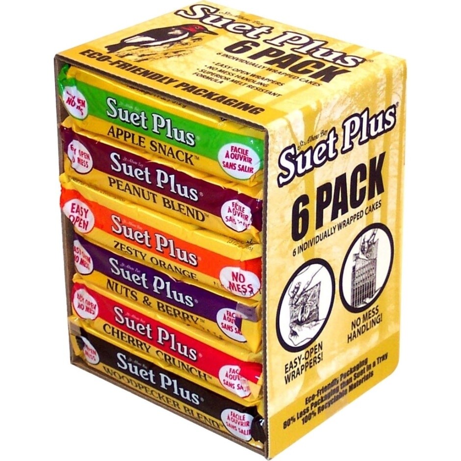 SUET PLUS 6PK VARIETY