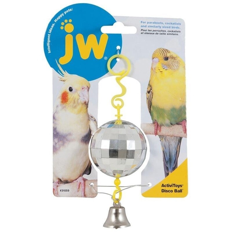 DISCO BALL BIRD TOY JW