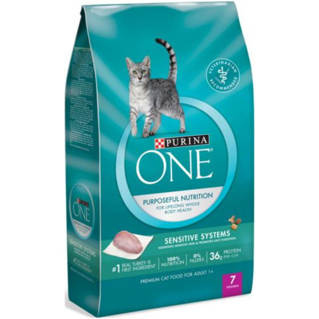 ONE CAT SENSITIVE SKIN AND STOMACH 7LB