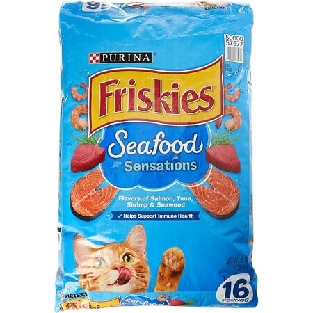 FRISKIES SEAFOOD SENSATIONS 16LB