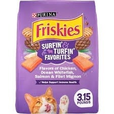 FRISKIES SURFIN &amp; TURFIN FAVORITES 3.15LB
