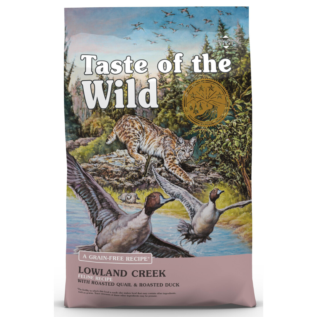 TASTE OF THE WILD FELINE LOWLAND CREEK 5LB