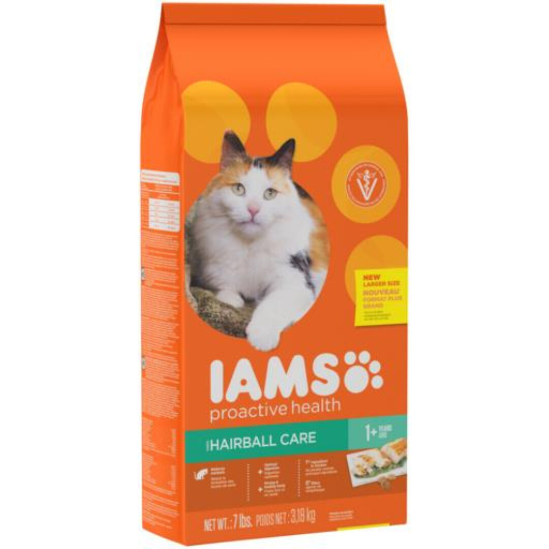 IAMS CAT HAIRBALL 7LB