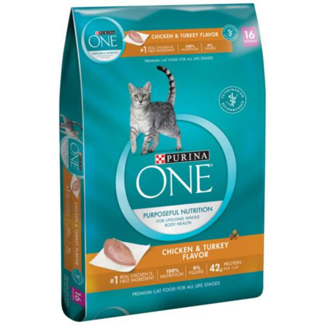 ONE CAT TENDER SELECTS CHICKEN, TURKEY &amp; RICE 16LB