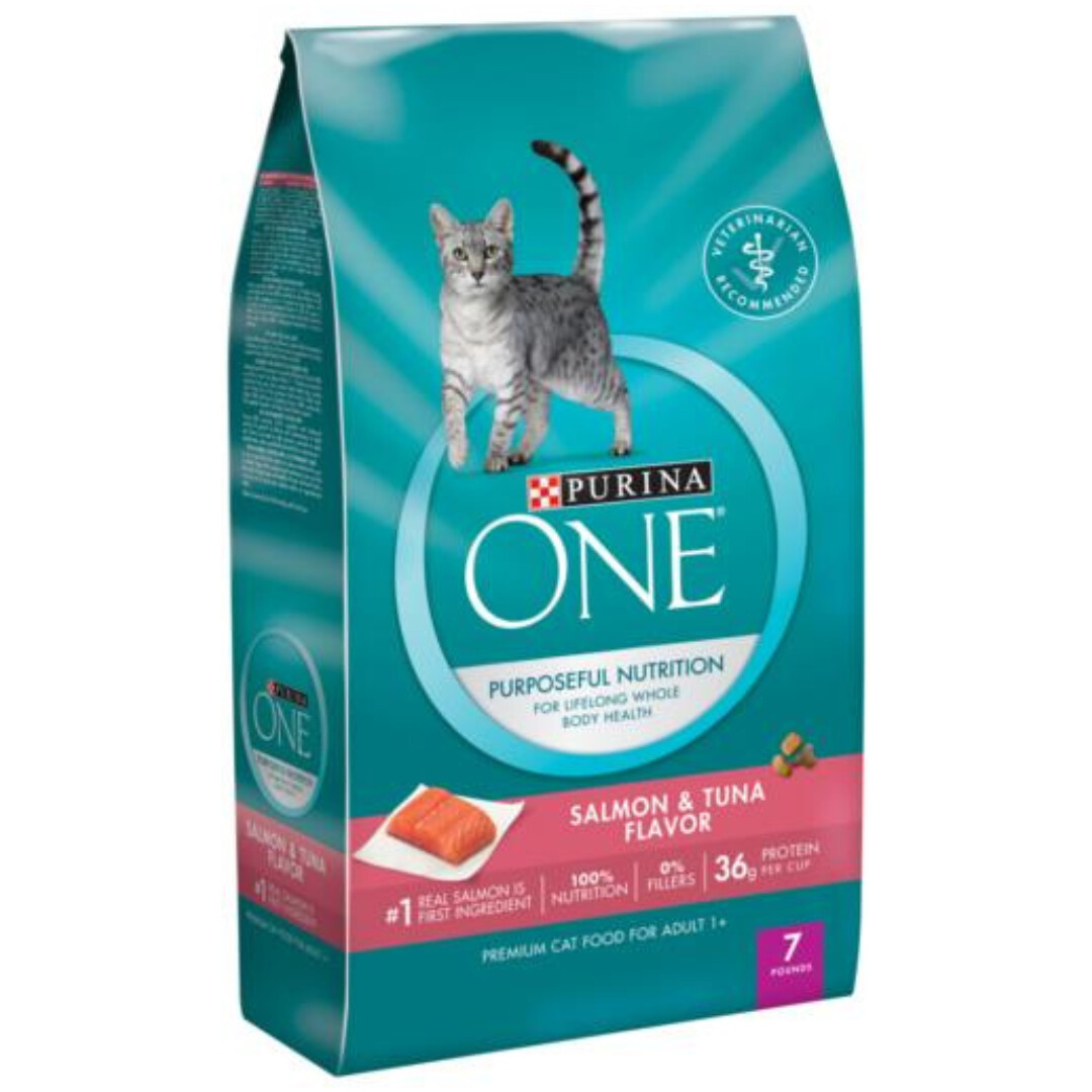 ONE CAT TENDER SELECTS W/SALMON 7LB