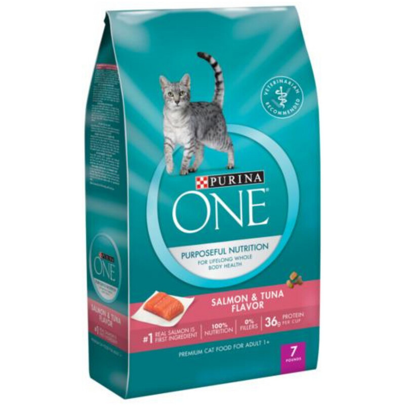 ONE CAT TENDER SELECTS W/SALMON 7LB