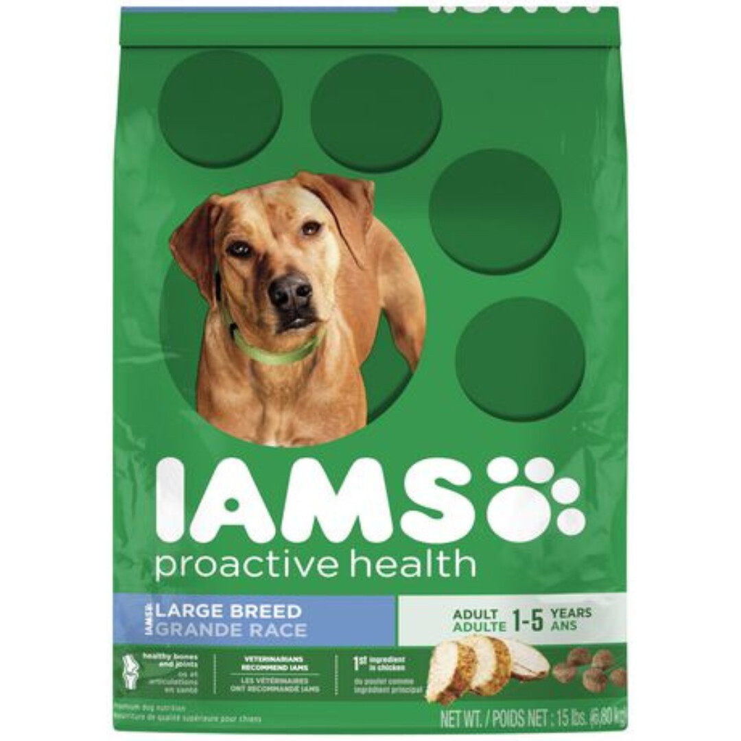 IAMS DOG LARGE BREED ADULT 15LB