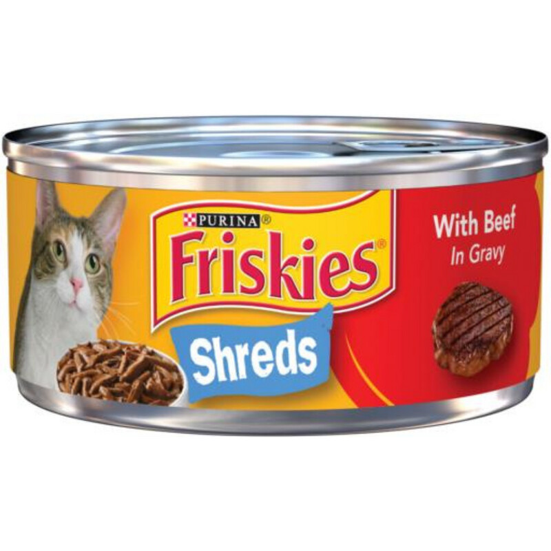 FRISKIES BEEF &amp; GRAVY SHREDS 5.5OZ