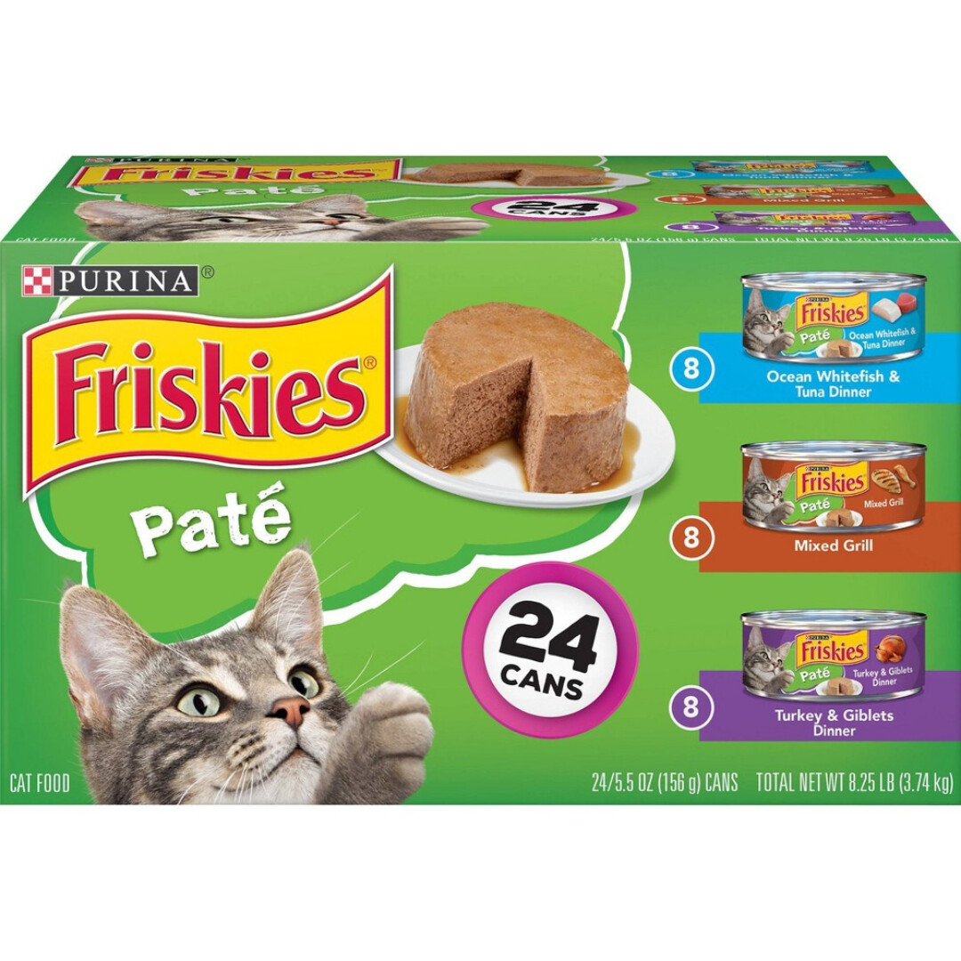 FRISKIES PATE VARIETY 24/5.5OZ
