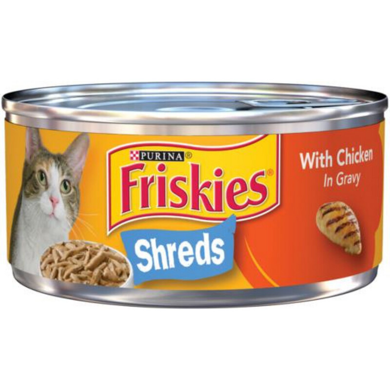 FRISKIES CHICKEN &amp; GRAVY SHREDS 5.5OZ
