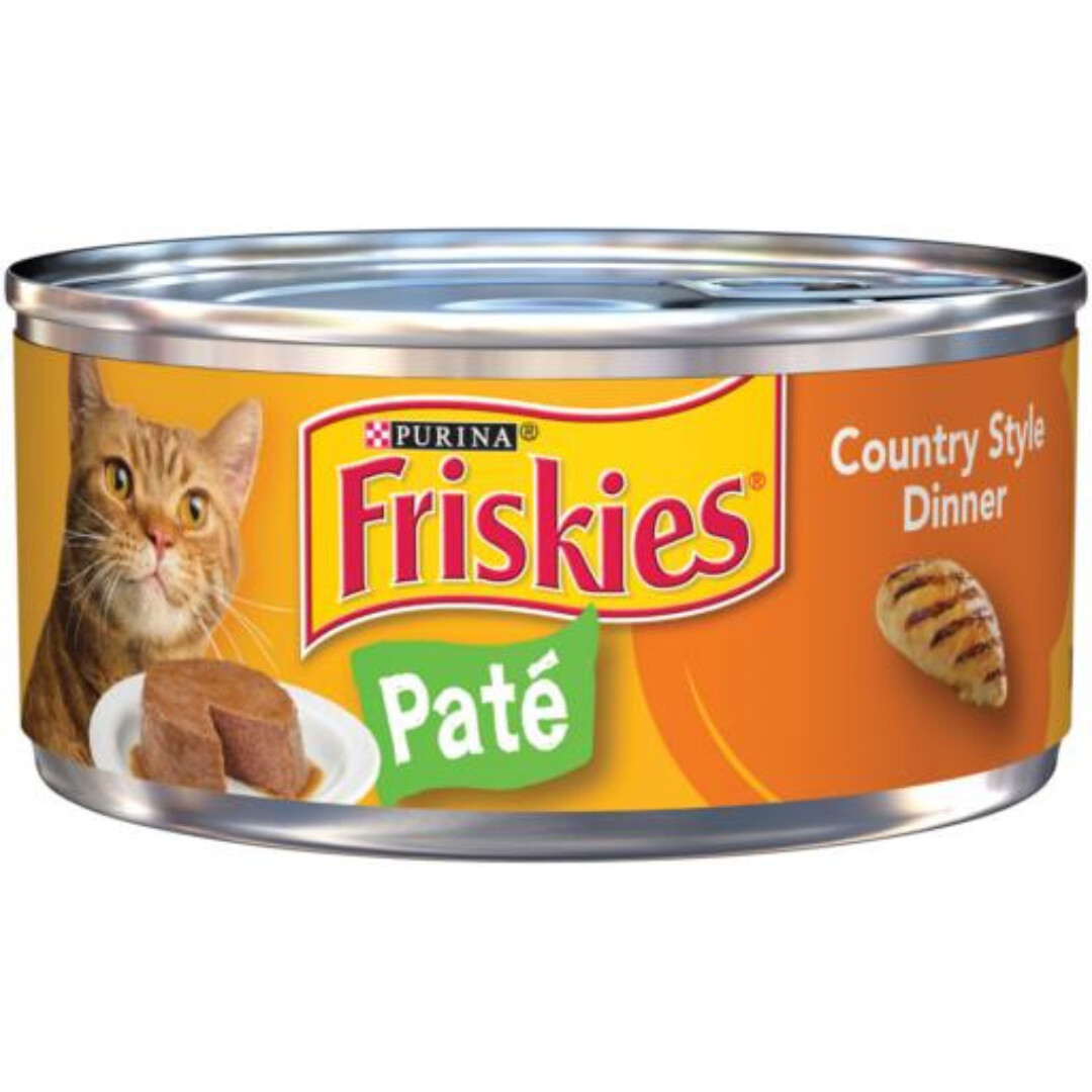 FRISKIES COUNTRY STYLE DINNER PATE 5.5OZ