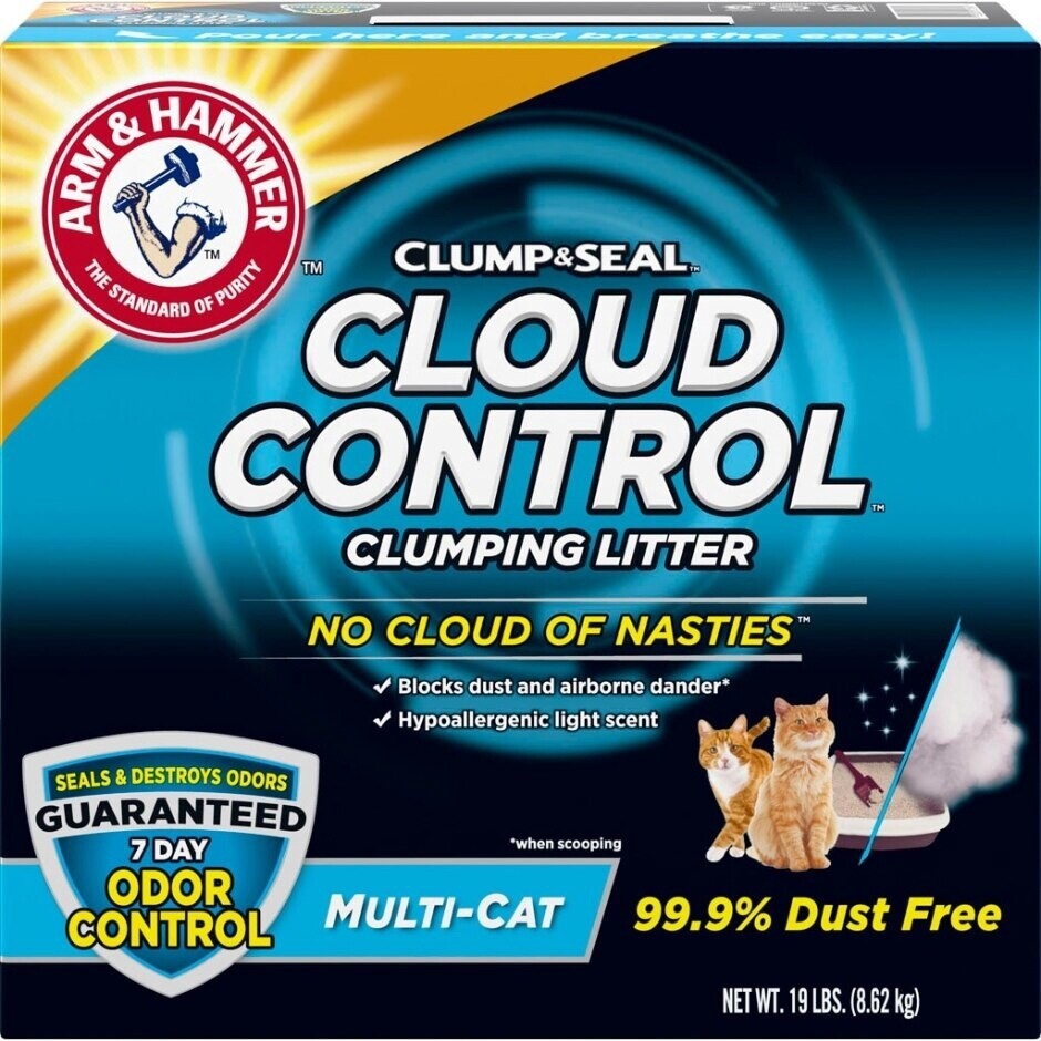 ARM &amp; HAMMER CLOUD CONTROL 19LB
