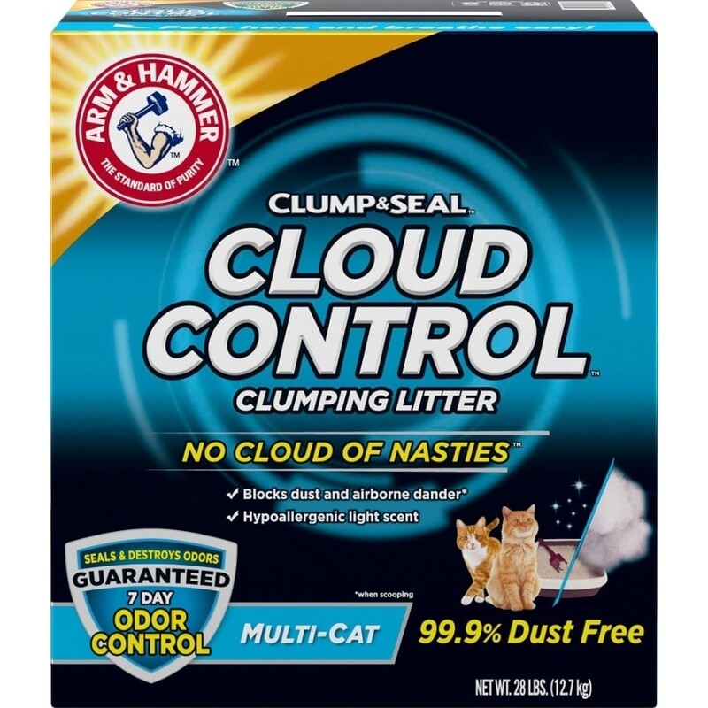 ARM &amp; HAMMER CLOUD CONTROL 28LB