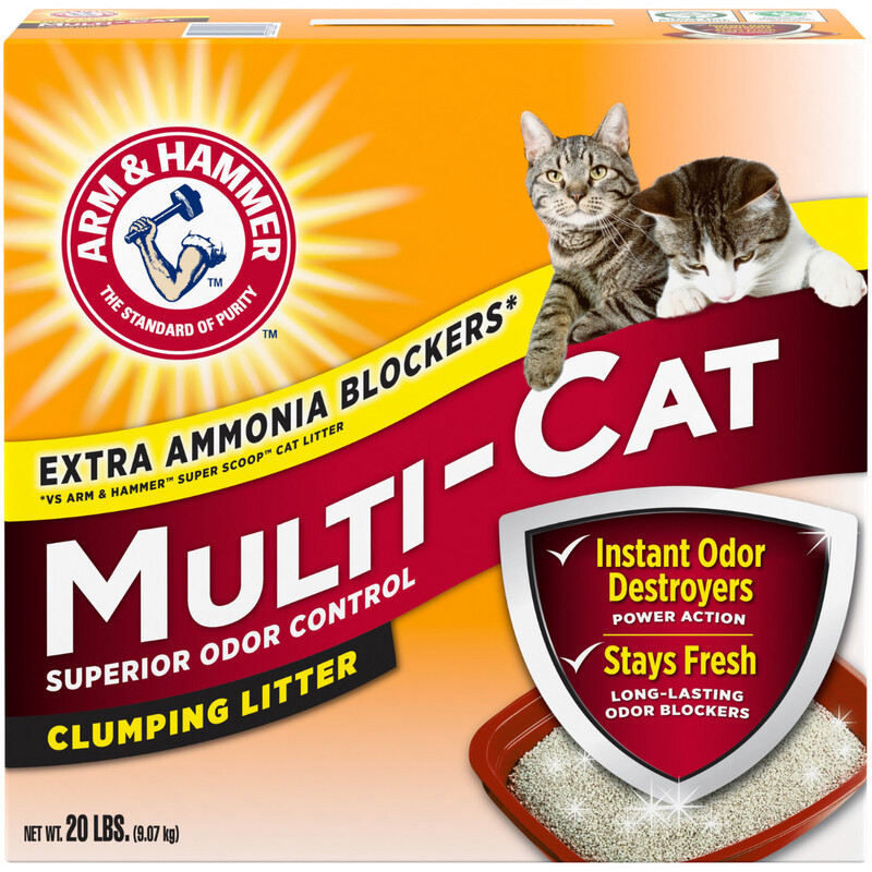 ARM &amp; HAMMER MULTI-CAT 20LB