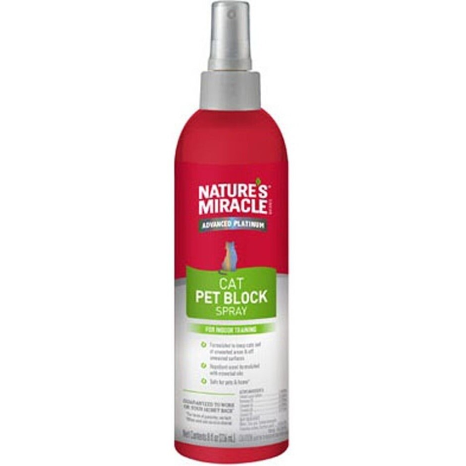 NATURE'S MIRACLE CAT BLOCK SPRAY