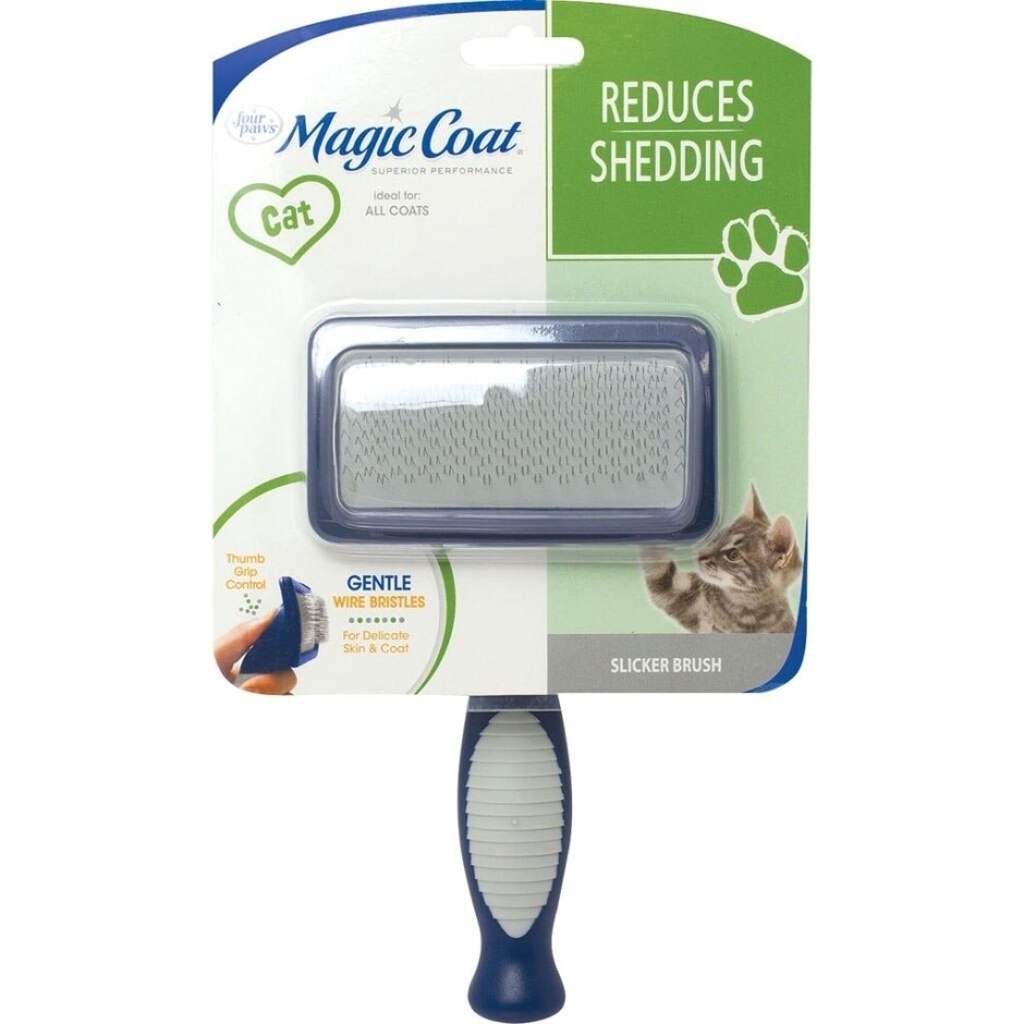 FOUR PAWS GENTILE SLICKER WIRE CAT BRUSH