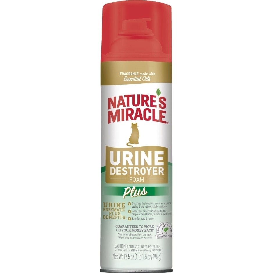 NATURE'S MIRACLE URINE DESTROYER FOAM CAT