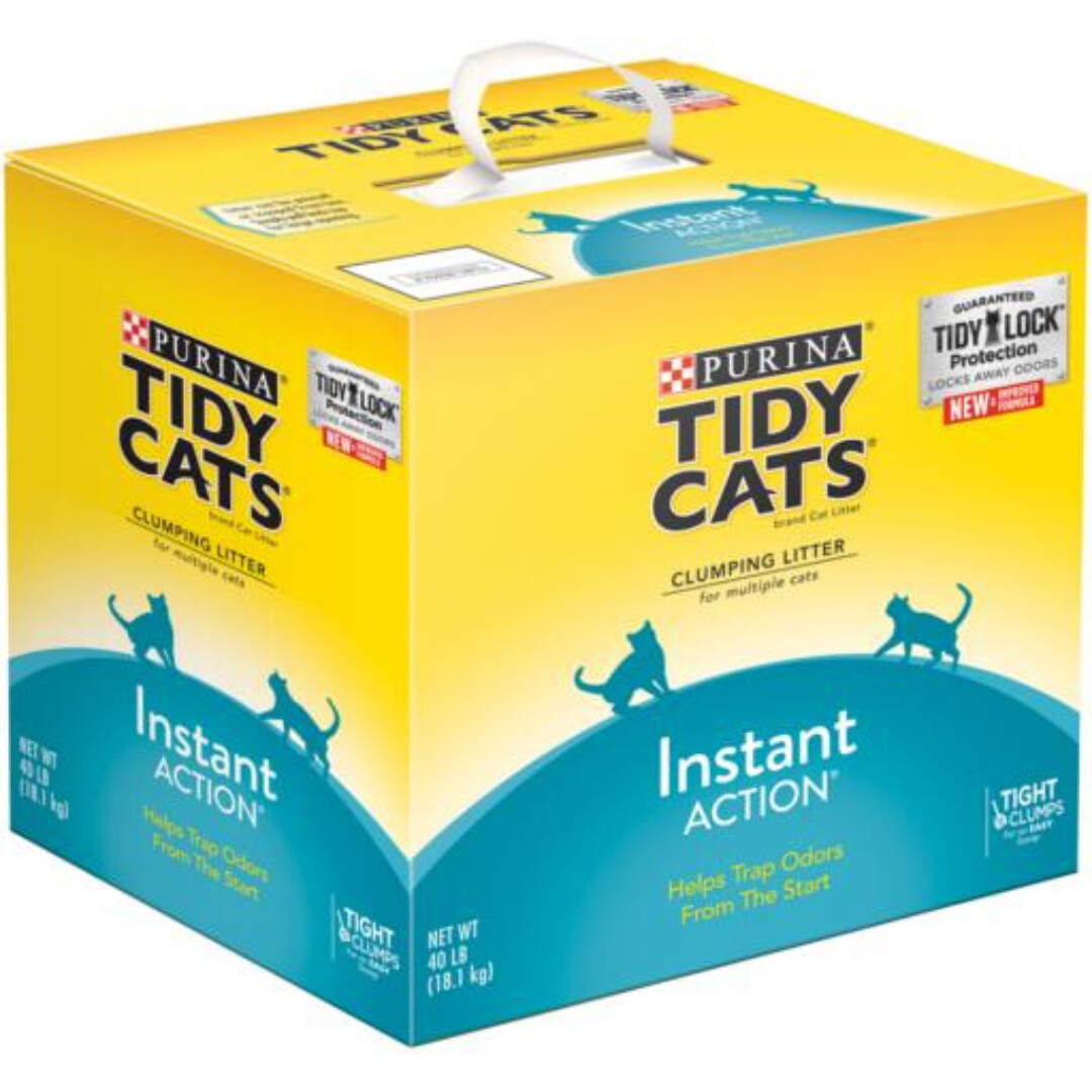TIDY CATS INSTANT ACTION BOX 40LB