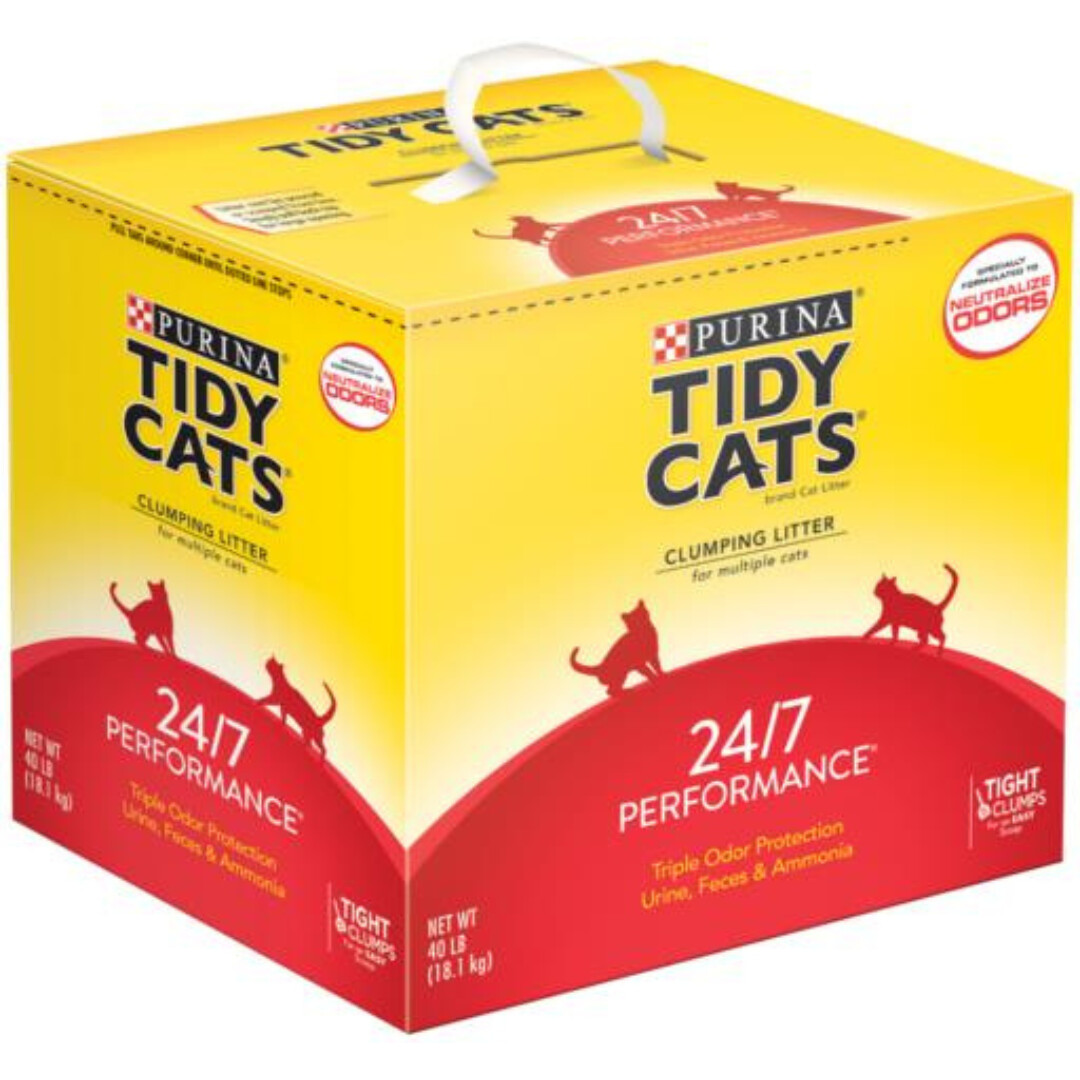 TIDY CATS SCOOP BOX 40LB