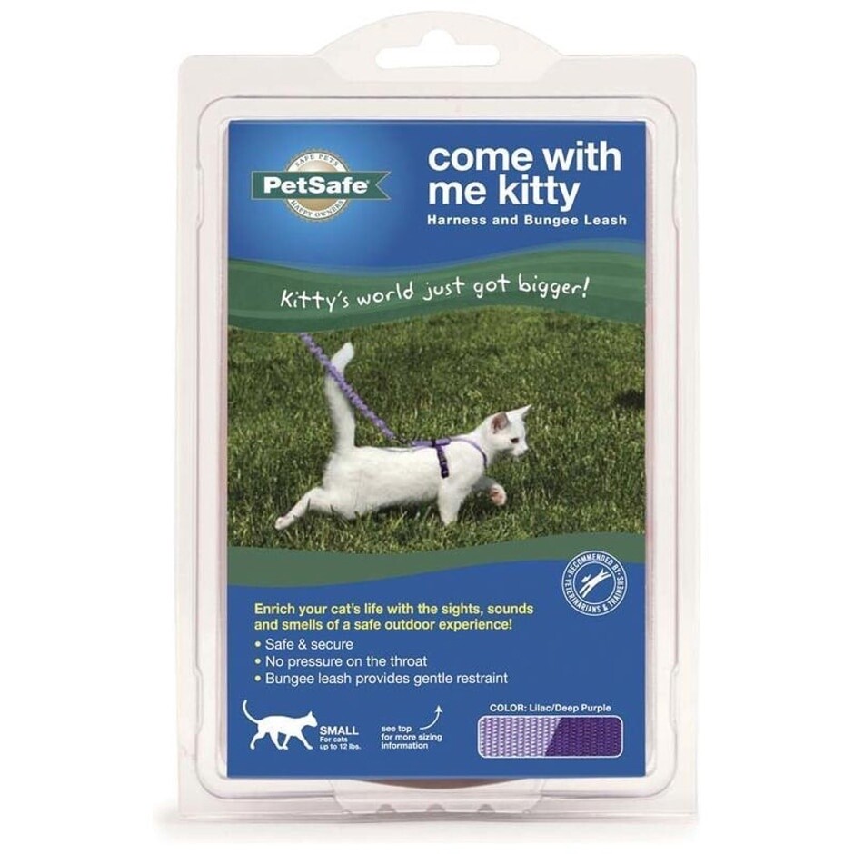 CAT HARNESS SMALL LILAC