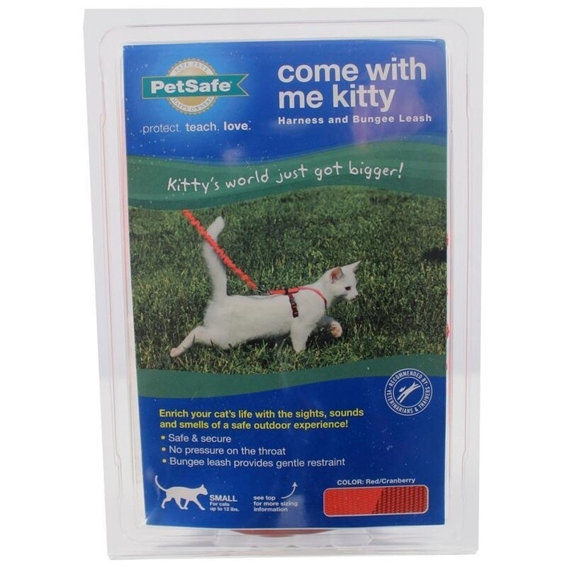 CAT HARNESS SMALL RED