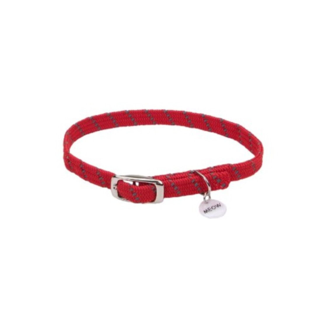 CAT COLLAR STRETCH RED