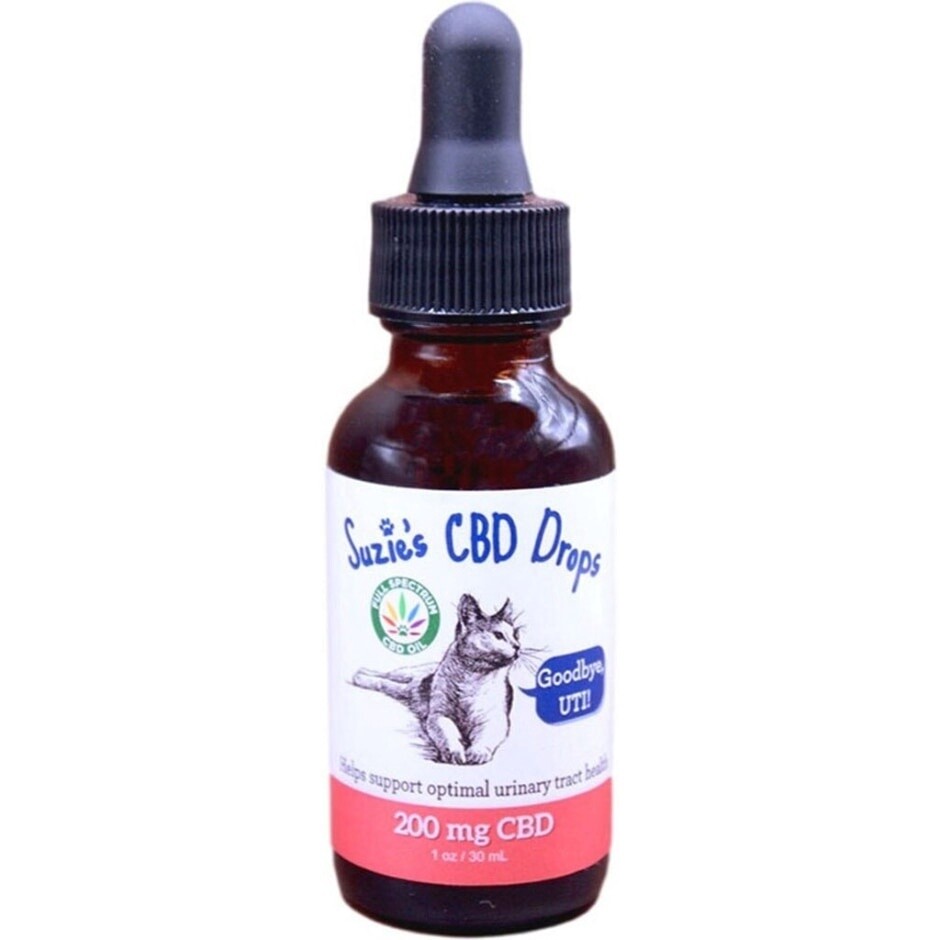 SUZIE'S CBD DROPS CAT 200MG
