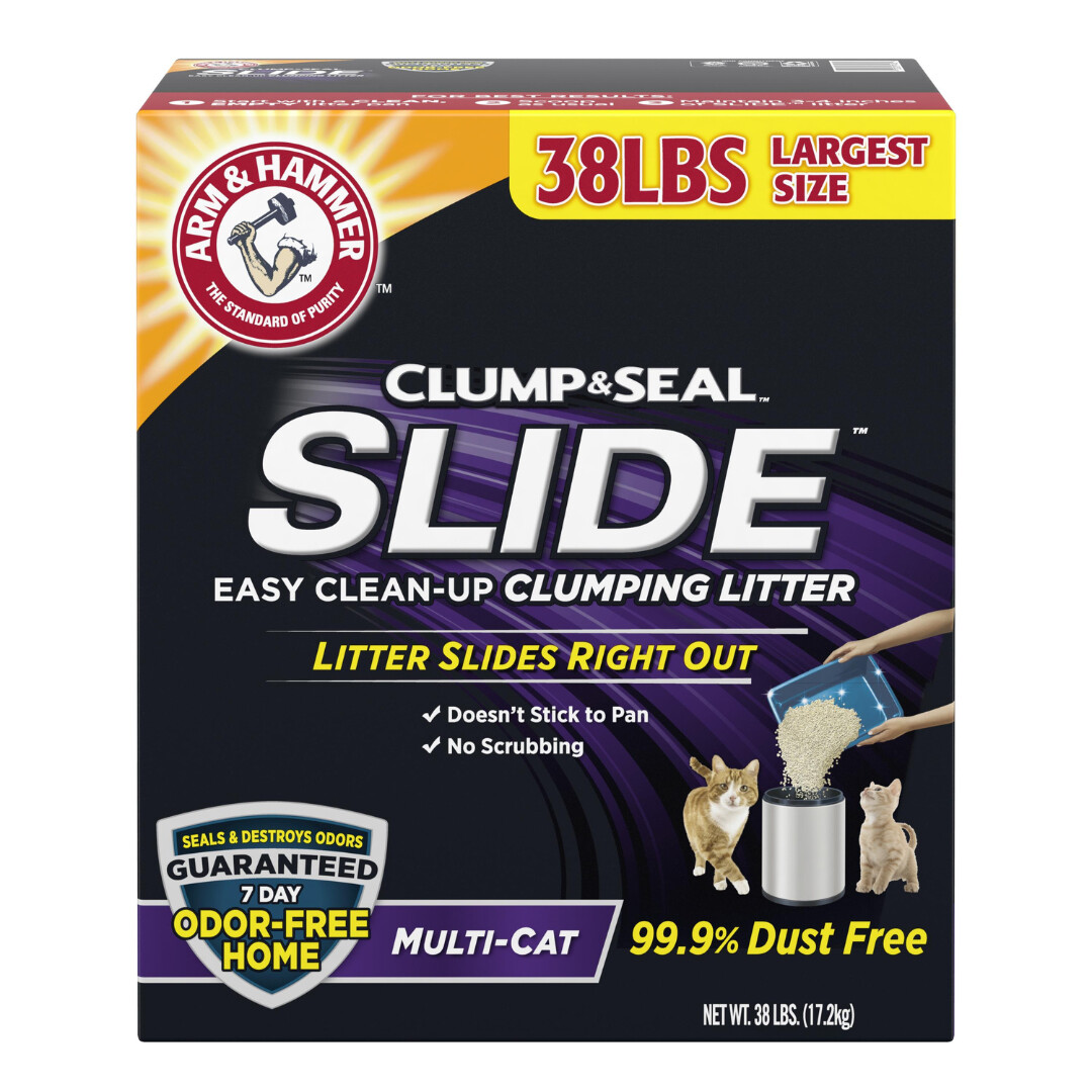 SLIDE MULTI-CAT LITTER 38LB