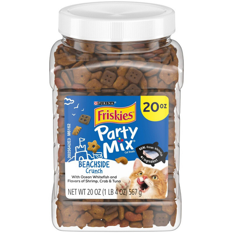 FRISKIES BEACHSIDE PARTY MIX TUB 20OZ