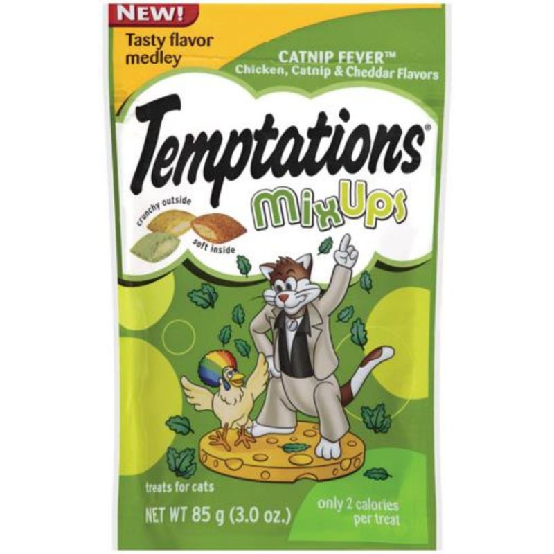 TEMPTATIONS CATNIP FEVER 3OZ