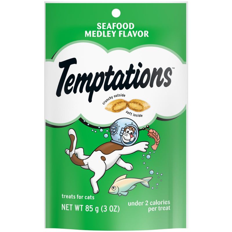 TEMPTATIONS SEAFOOD MEDLEY 3OZ