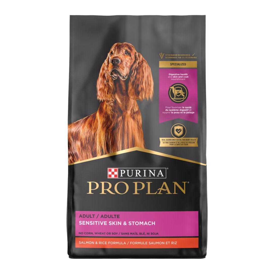 PRO PLAN DOG SENSITIVE SKIN &amp; STOMACH SALMON &amp; RICE 16LB